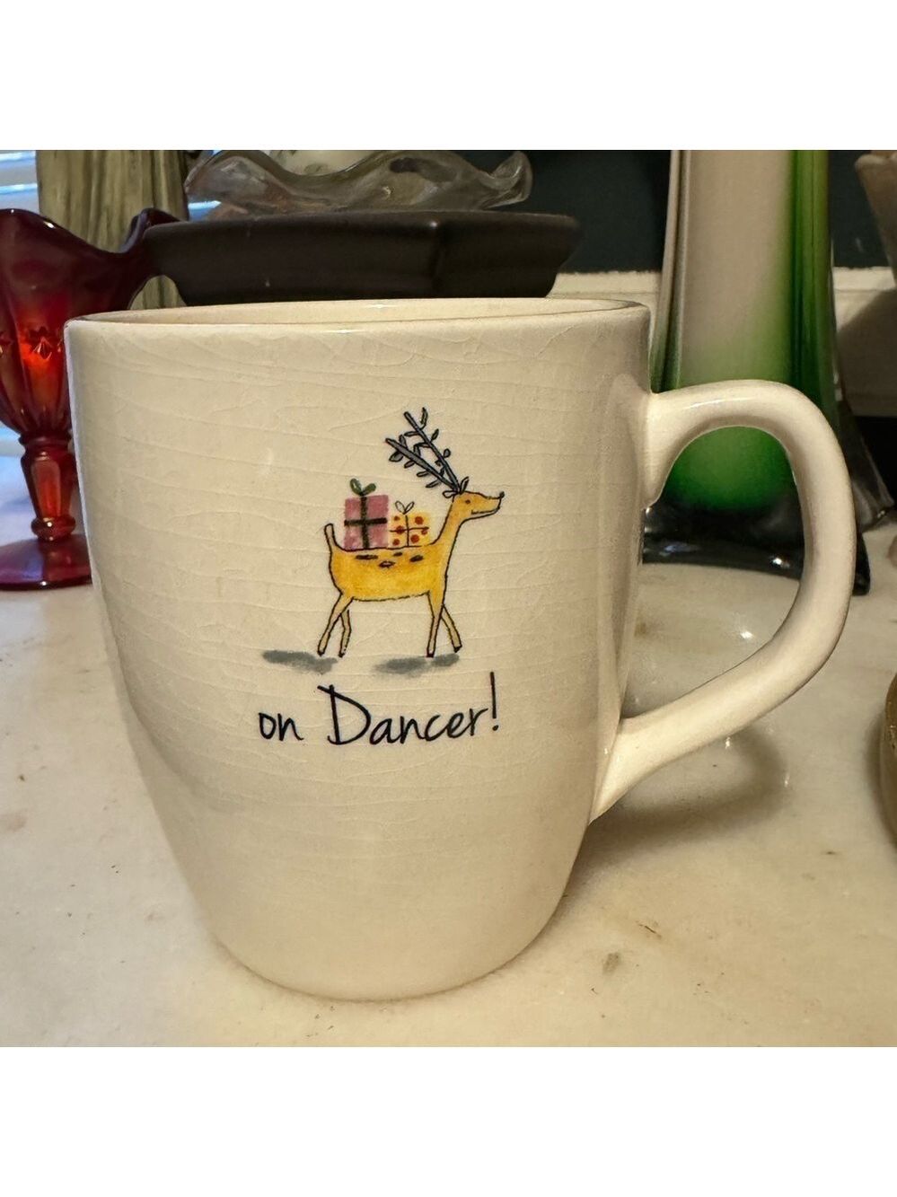 Magenta "On Dancer" Mug